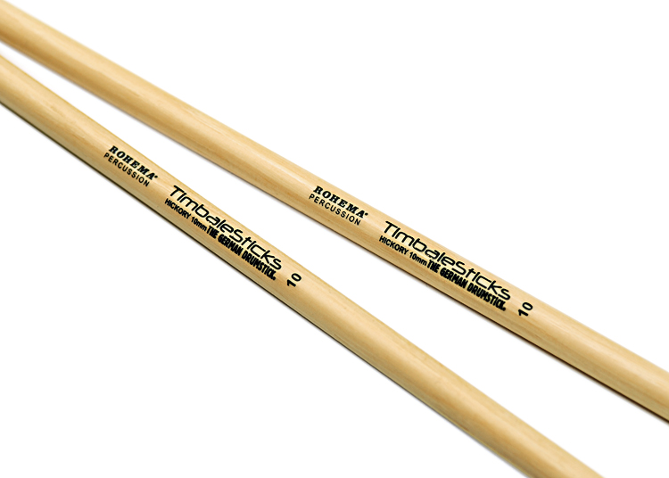 Rohema Hi-10 Timbalesticks, Hickory Rohema Hi-10 Timbalesticks, Hickory