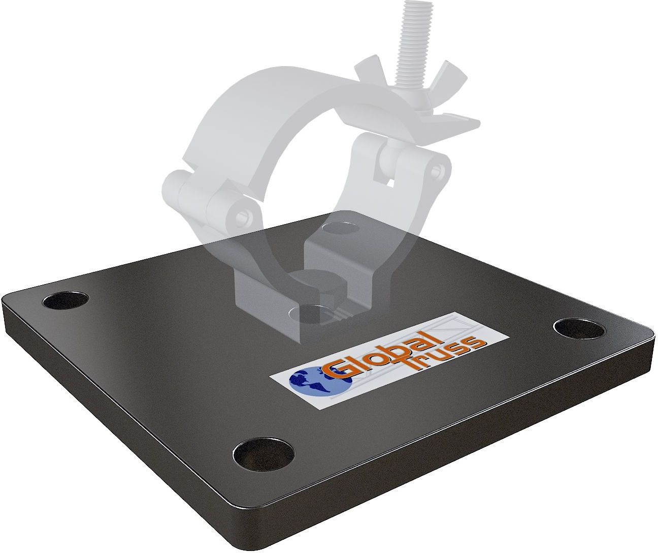Global Truss Vesa Mounting Plate 100 stage black – Bild 3