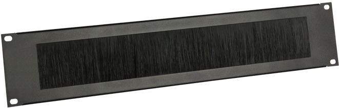 Adam Hall 87222 Brush 483mm (19") U-Lüftungsblende 2 HE schwarz Stahl Adam Hall 87222 Brush 483mm (19") U-Lüftungsblende 2 HE schwarz Stahl