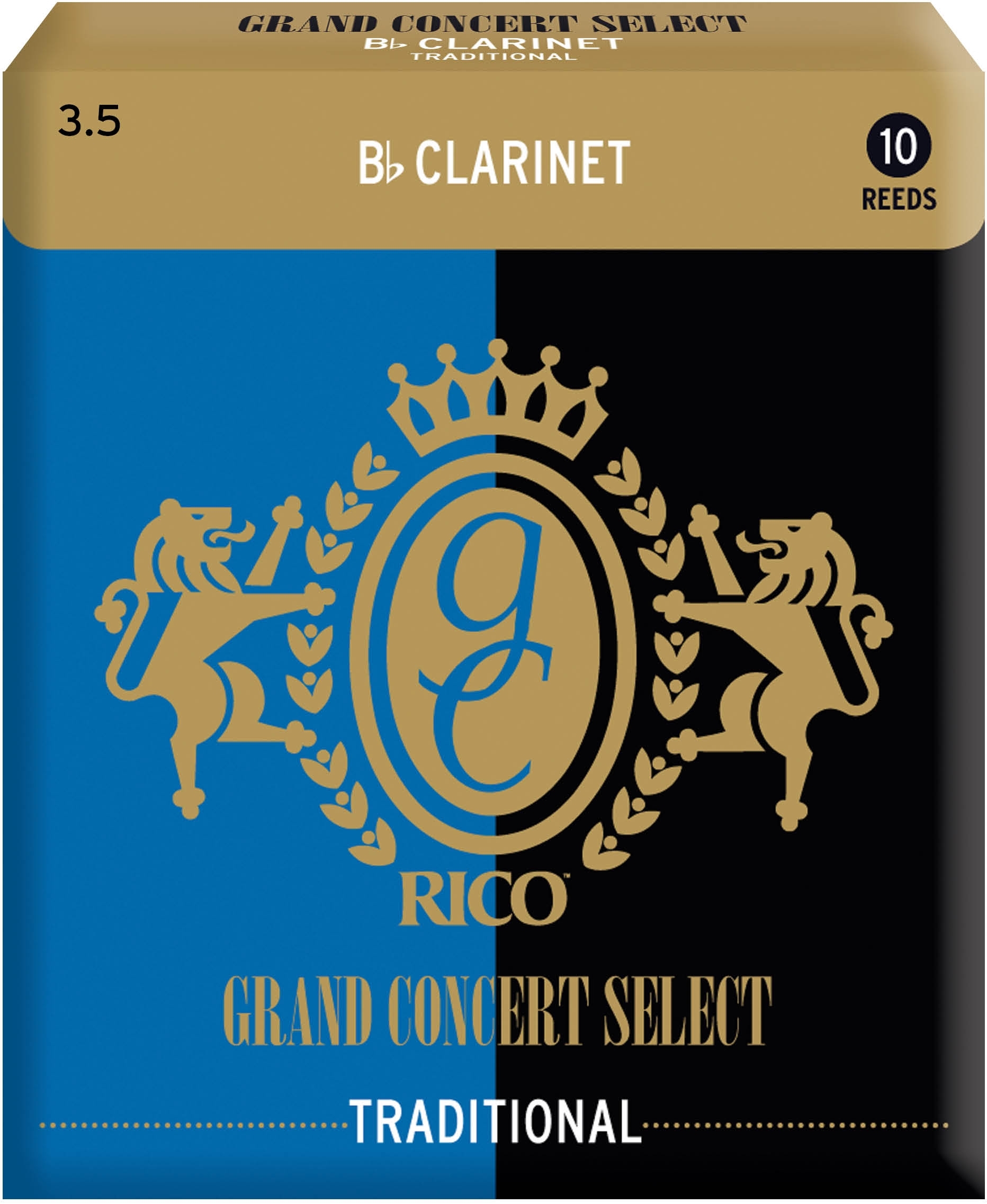 Rico Grand Concert Select Traditional 3.5  10er Box RGC10BCL350