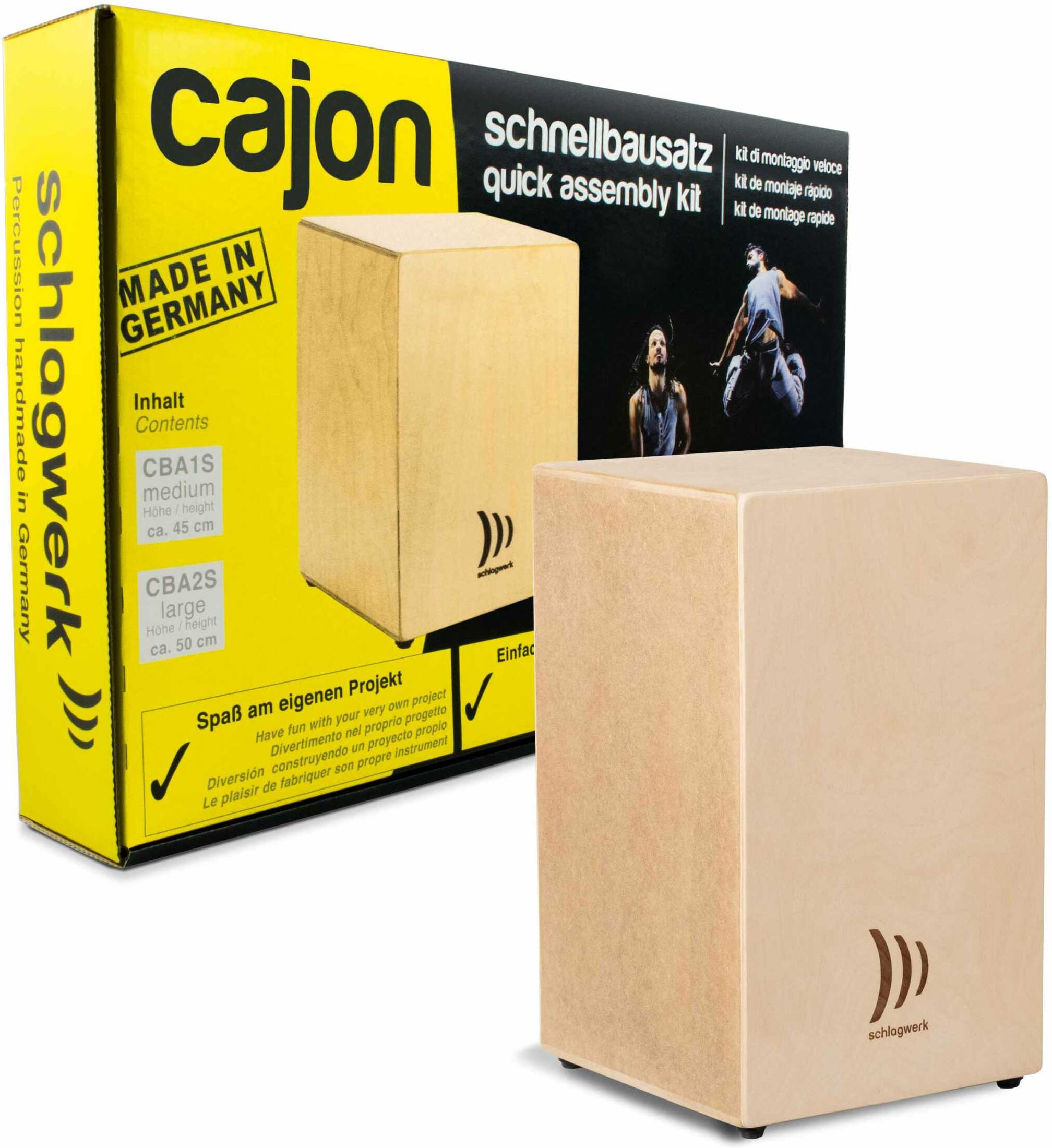 Schlagwerk CBA20S Cajon Kit Large – Bild 2