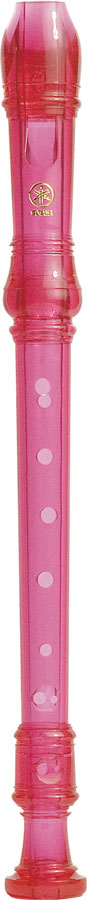 Yamaha YRS-20 BP Transparent Pink Recorder baroque Yamaha YRS-20 BP Transparent Pink Recorder baroque