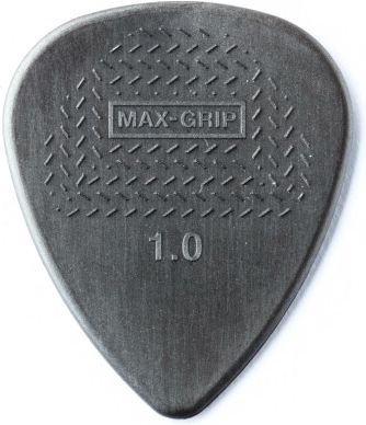 Dunlop Max-Grip Plectrum 1,00mm Dark Grey 449R100 – Bild 1