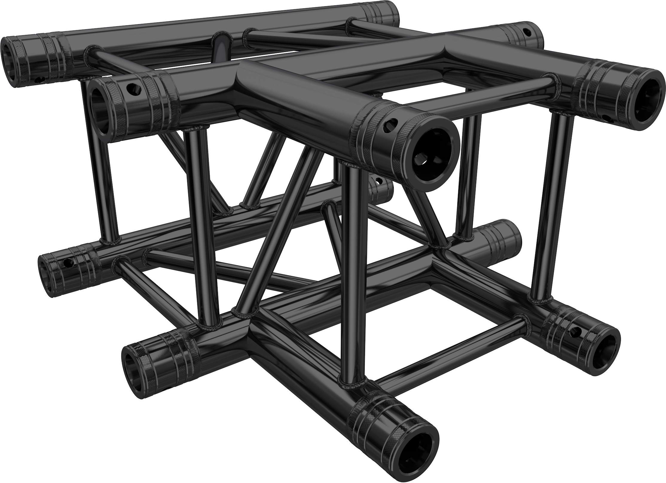 Global Truss F34 3-Weg Ecke T35 stage black