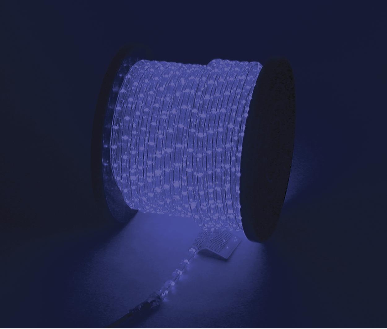 Eurolite Rubberlight RL1-230V blau 44m