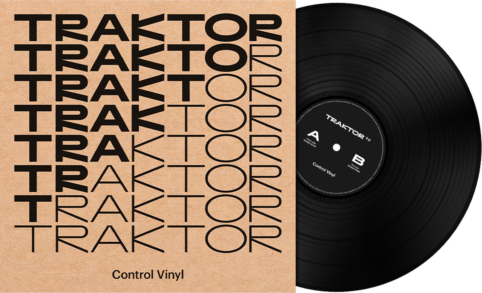Native Instruments Traktor Control Vinyl MK2, Black