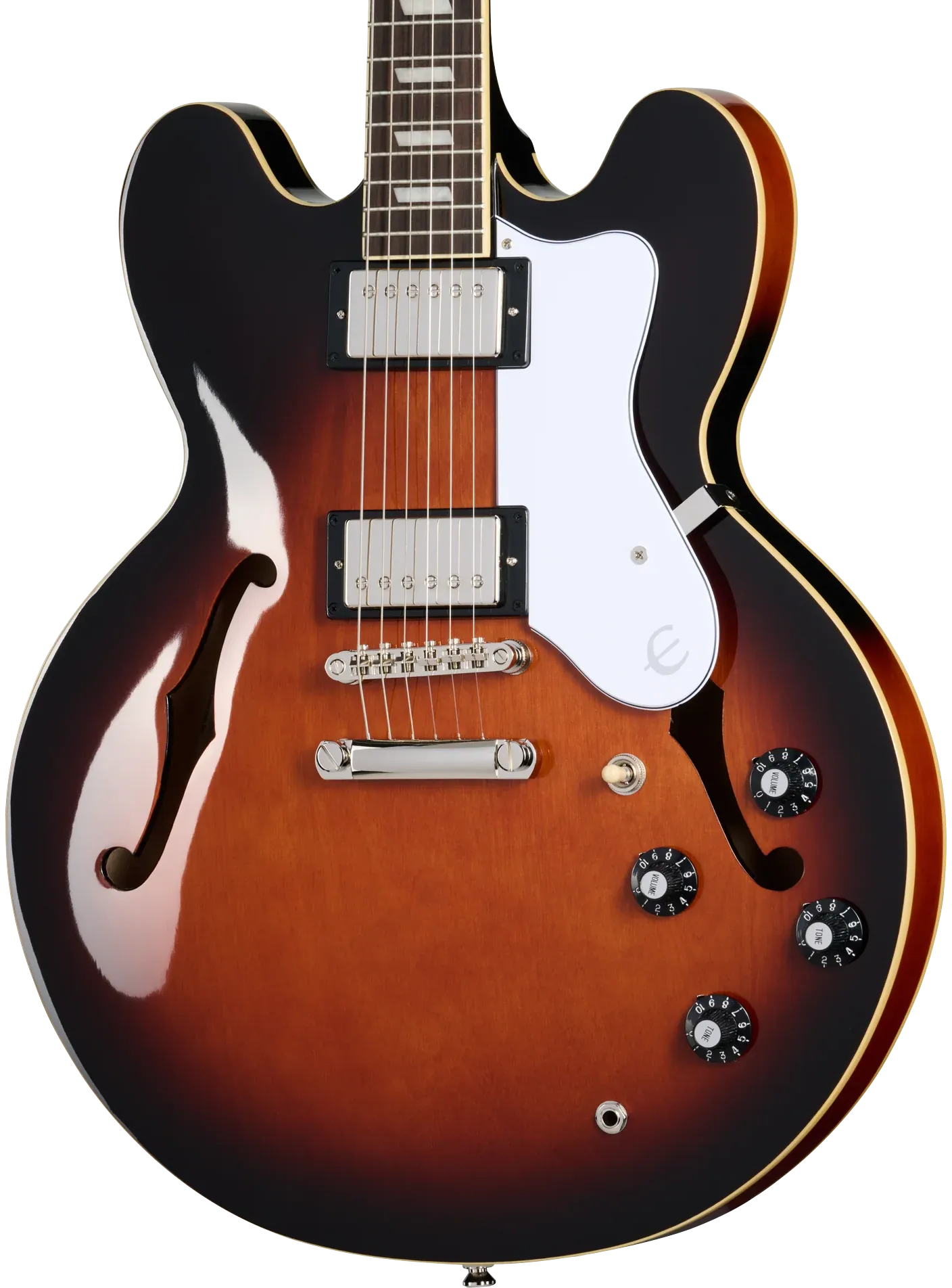 Epiphone Bonehead Riviera Dark Tobacco Sunburst – Bild 3