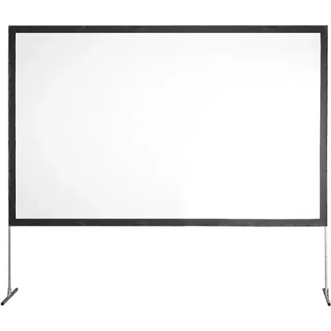 16:9 Leinwand mit Steckrahmen-System