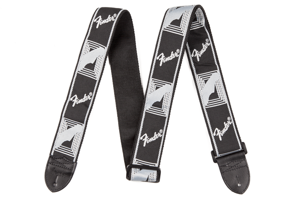 Fender Gitarrengurt Monogram Black/Grey/Grey