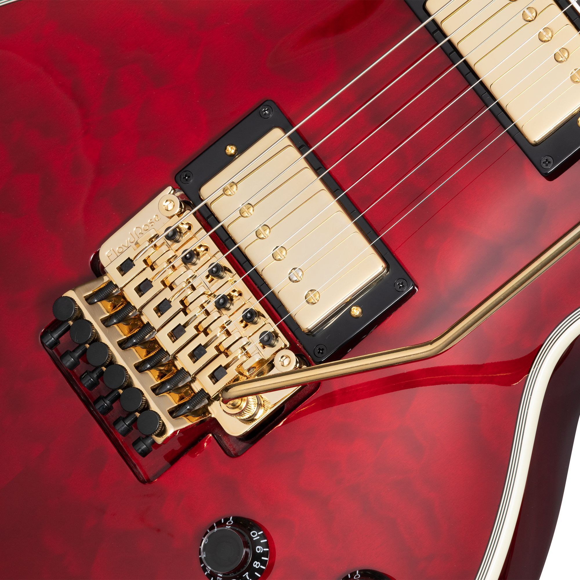 Epiphone Alex Lifeson Les Paul Custom Axcess Ruby inkl. Koffer (Retoure)