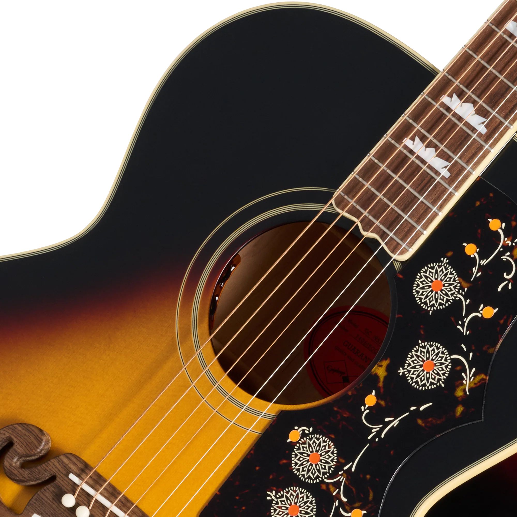 Epiphone 1957 SJ-200 Vintage Sunburst  – Bild 4