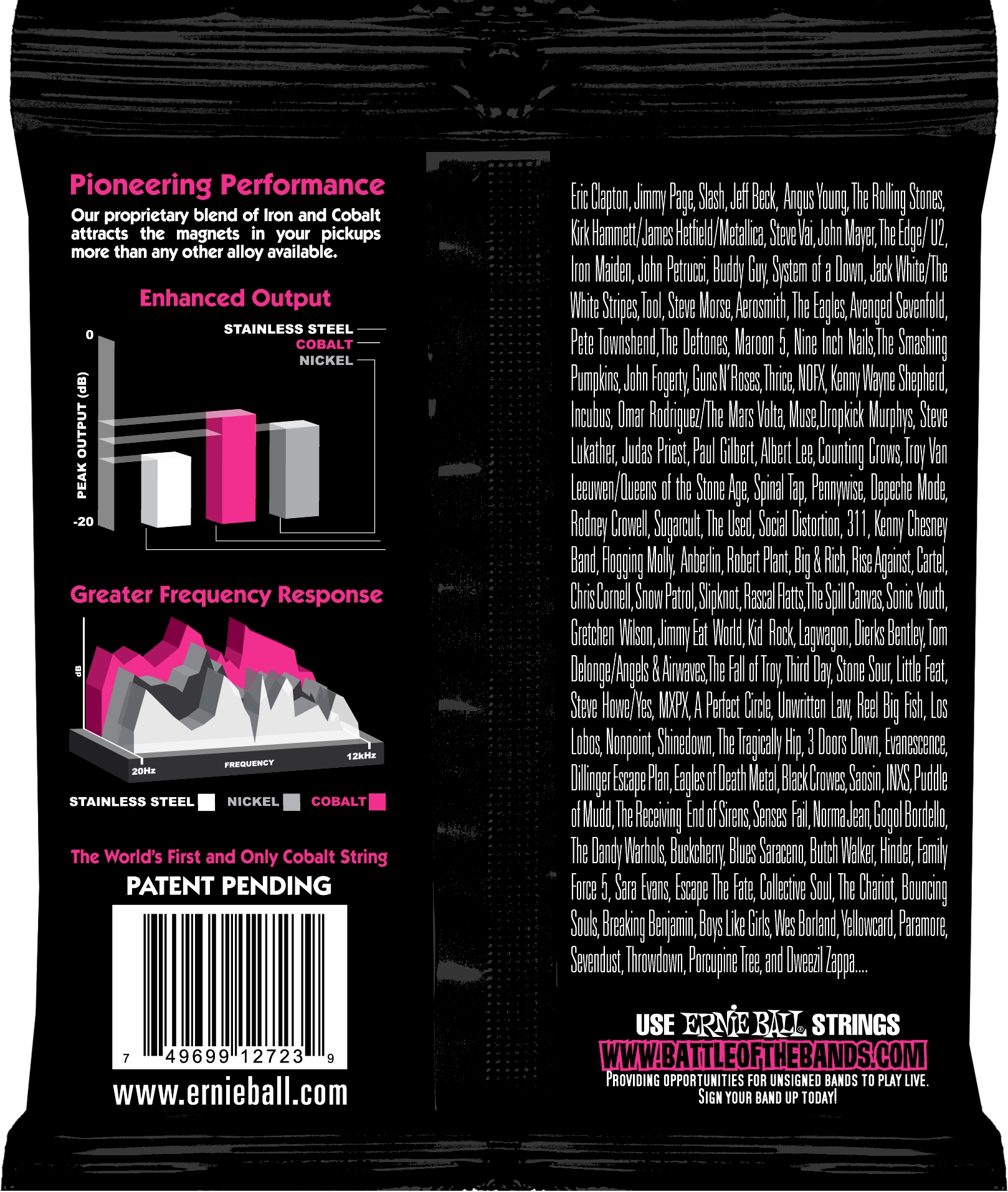 Ernie Ball Cobalt Super Slinky 009-042