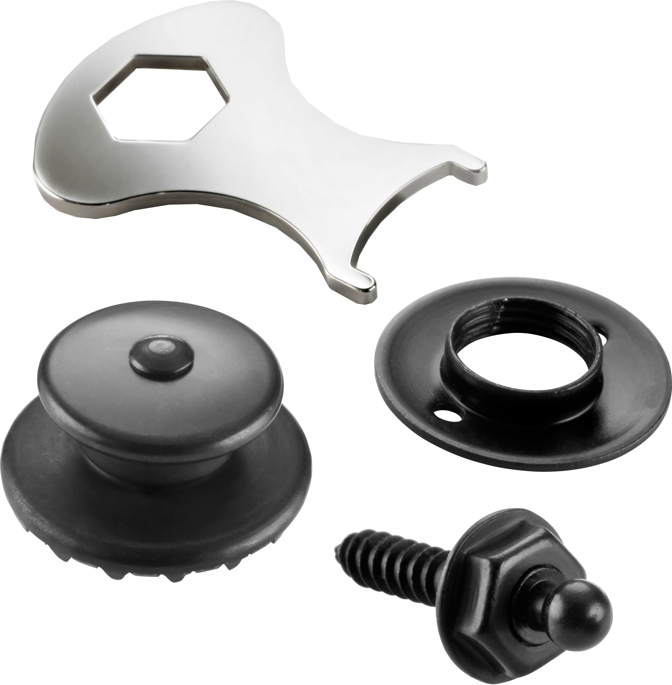 Loxx Security Lock Schwarz E-Gitarre & Bass