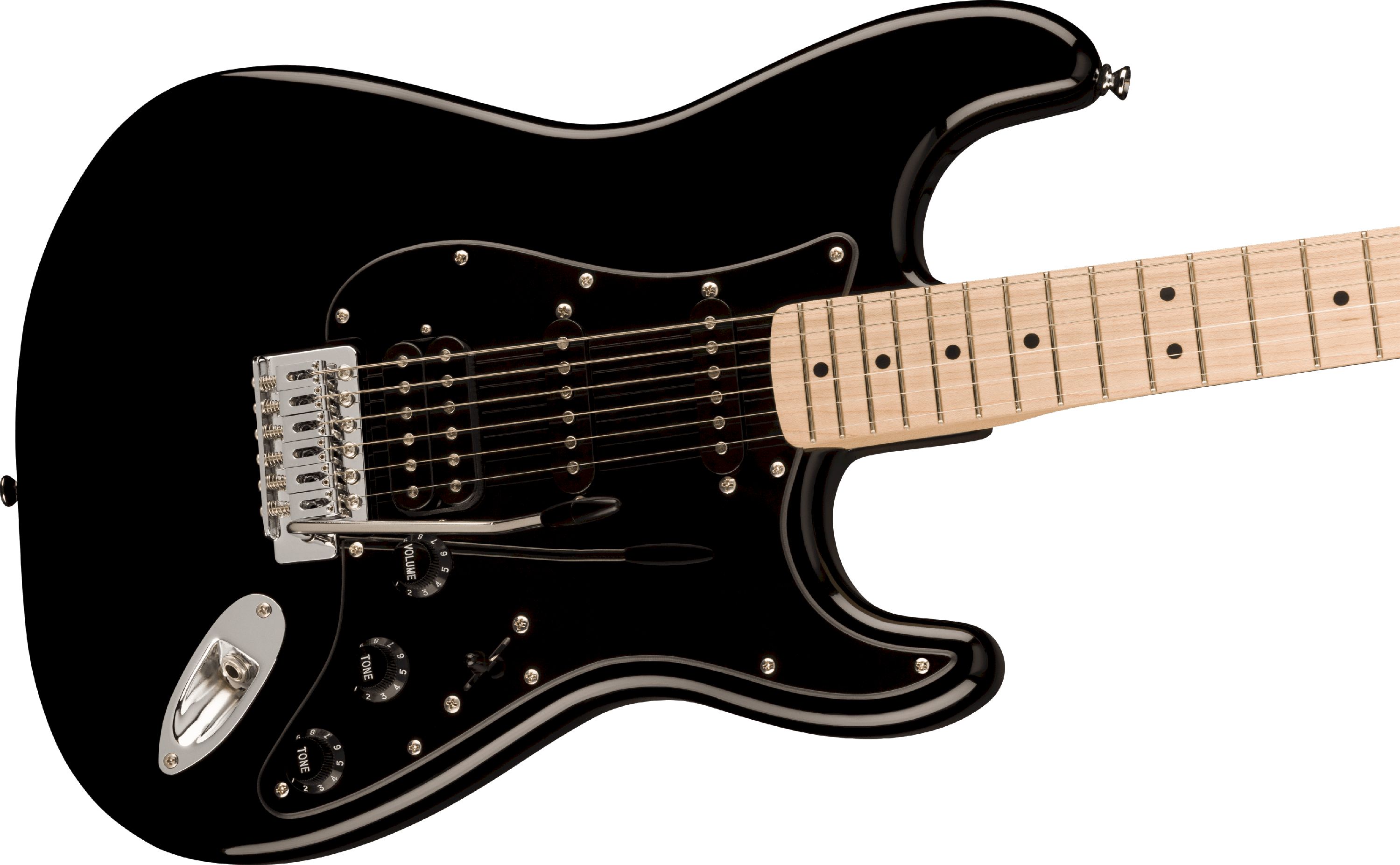 Fender Squier Sonic Stratocaster HSS Black – Bild 4