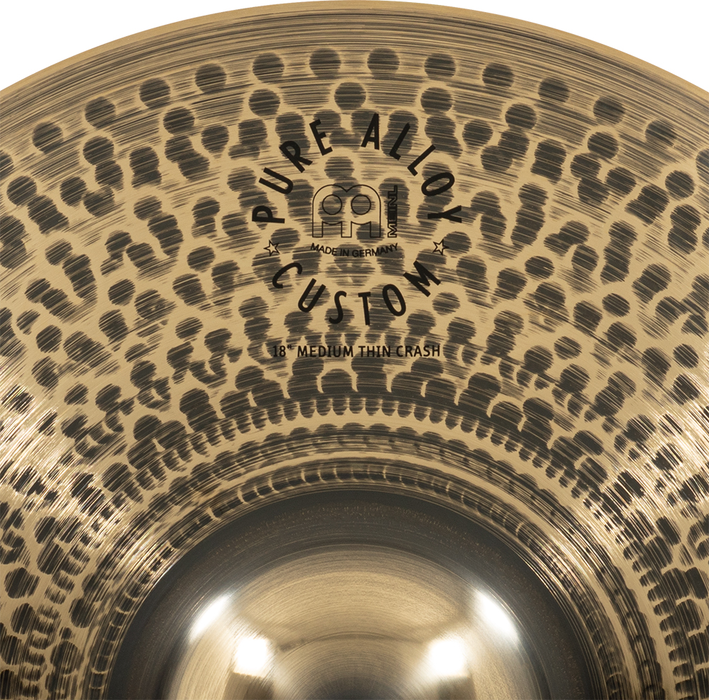 Meinl Pure Alloy Custom Medium Thin Crash 18 – Bild 4