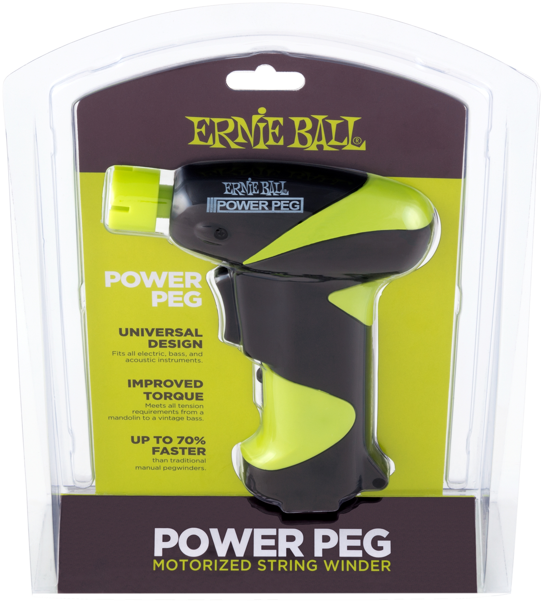 Ernie Ball PowerPeg Elektrische Saitenkurbel