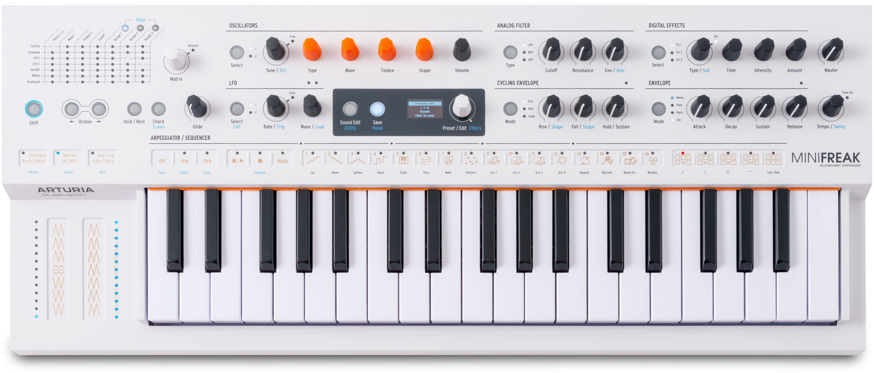 Arturia MiniFreak Vocoder Synthesizer