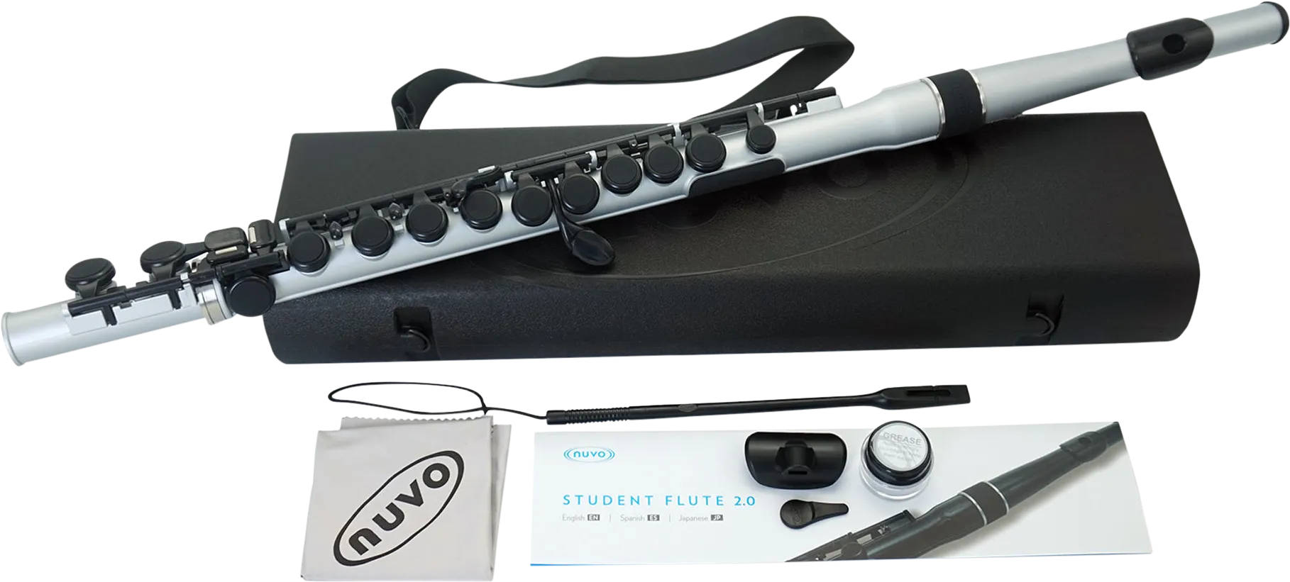 Nuvo Student Flute 2.0 Silver