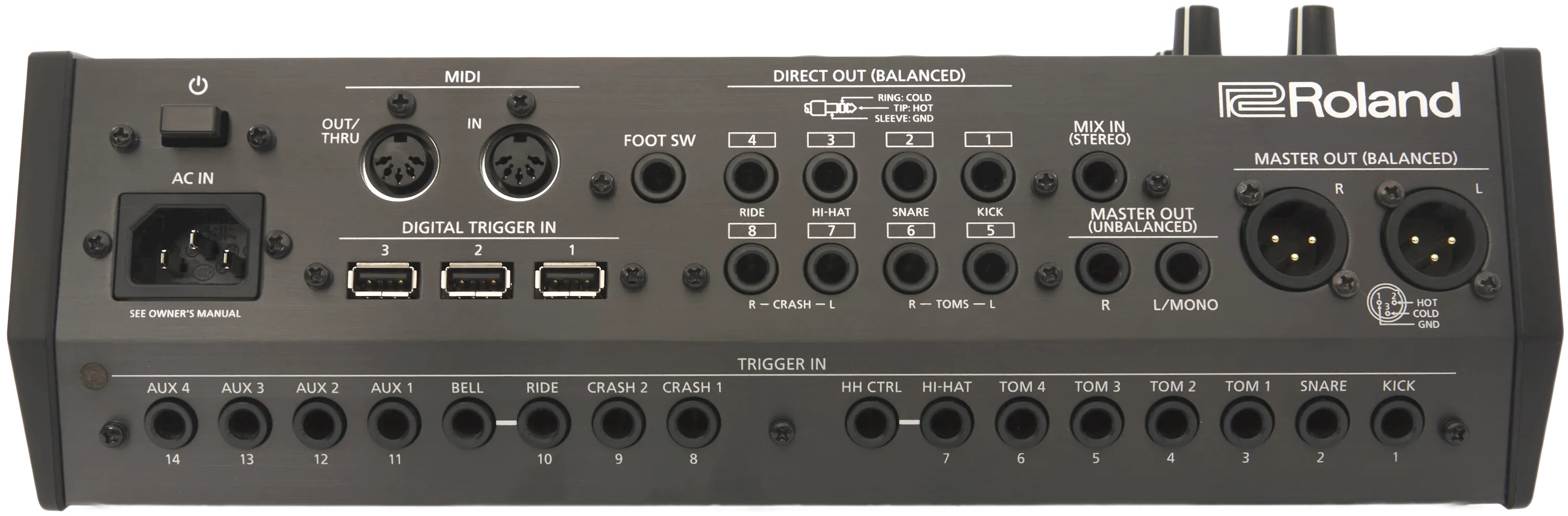 Roland TD50 Modul mit Upgrade auf TD 50X (Gebraucht) – Bild 4
