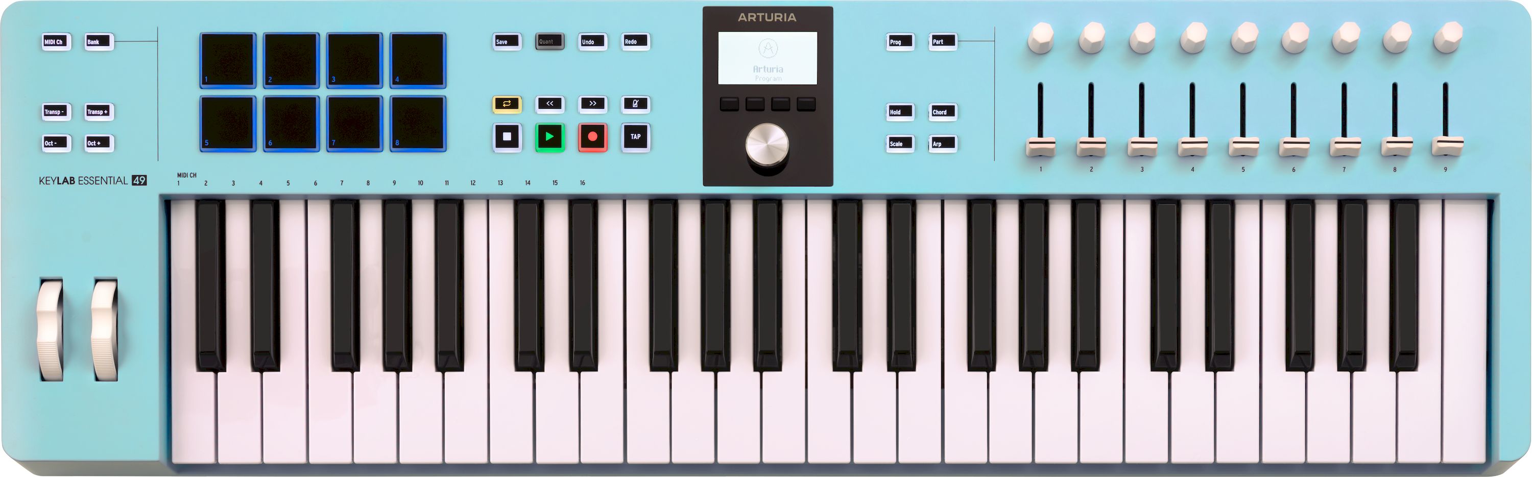 Arturia KeyLab Essential 49 MK3 Aquamarine