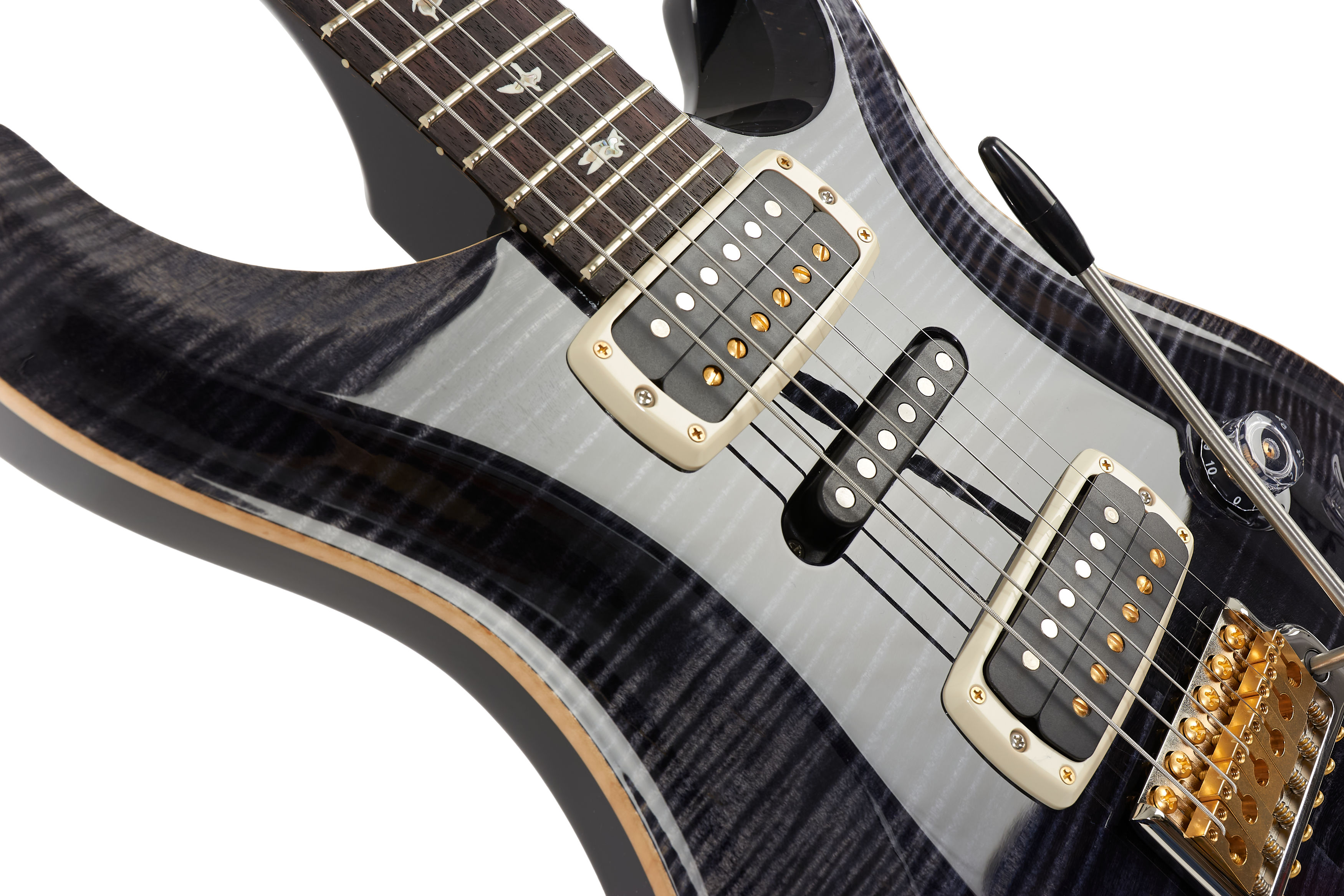 PRS Modern Eagle V Gray Black 10 Top