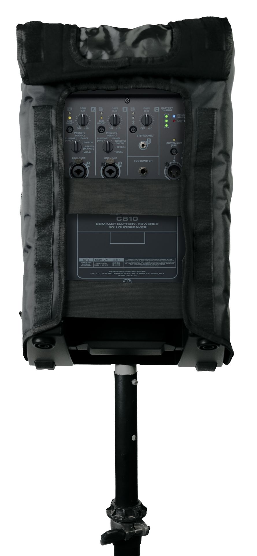 QSC CP10 Cover – Bild 2