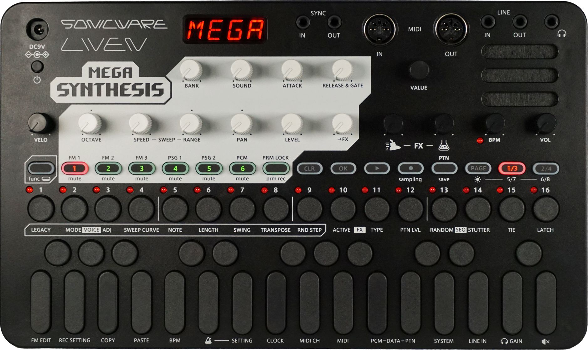 Sonicware LIVEN Mega Synthesis – Bild 3