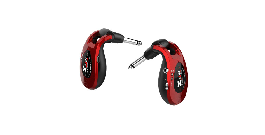 Xvive U2 Guitar Wireless System Red
