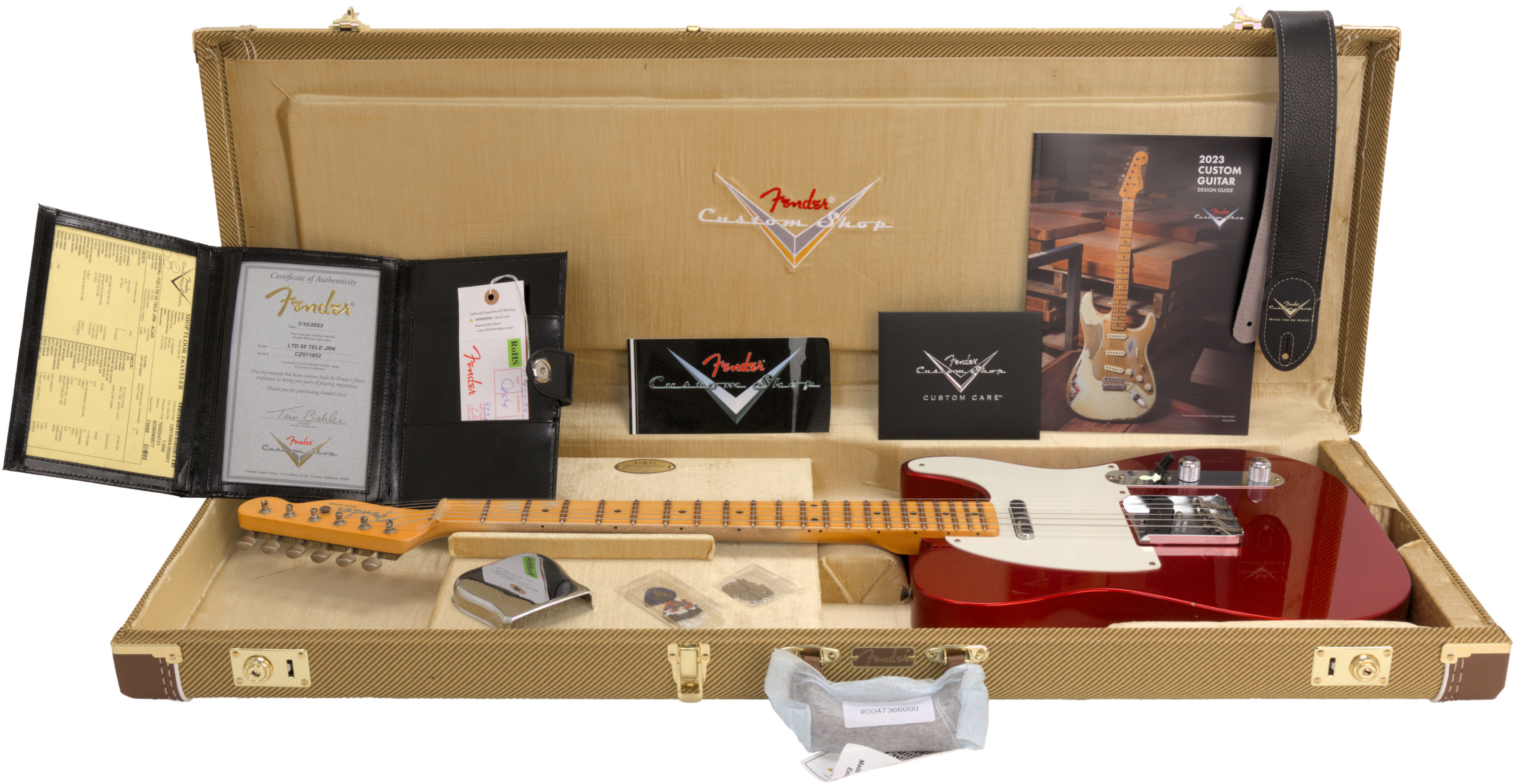 Fender Custom Shop 1955 Telecaster Journeyman Relic Aged Candy Apple Red Limited Edition – Bild 8