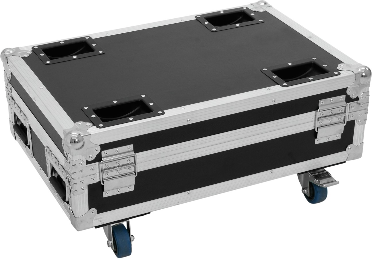 ROADINGER Flightcase 4x AKKU BAR-6 Glow QCL Flex QuickDMX mit Ladefunktion – Bild 2