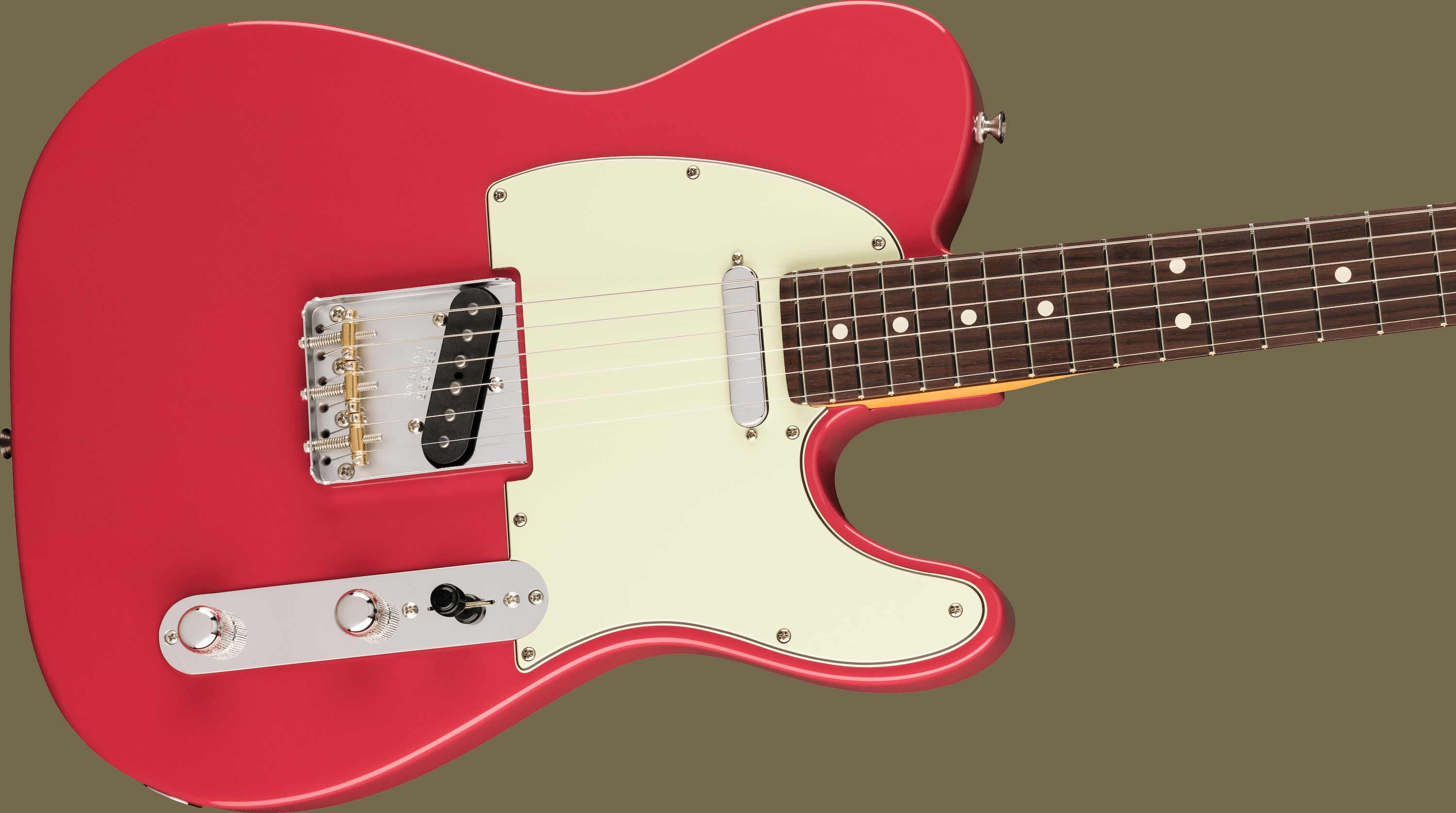 Fender American Professional Classic Telecaster in Faded Dakota Red – Bild 3