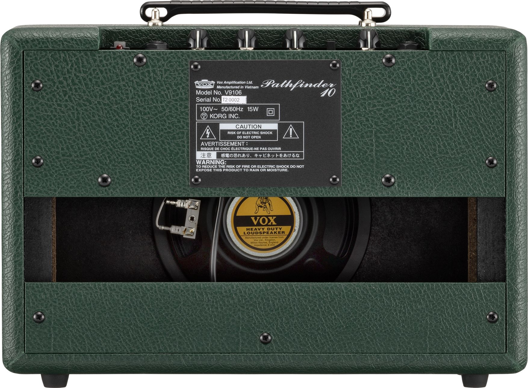 Vox Pathfinder 10 British Racing Green Limited Edition – Bild 3