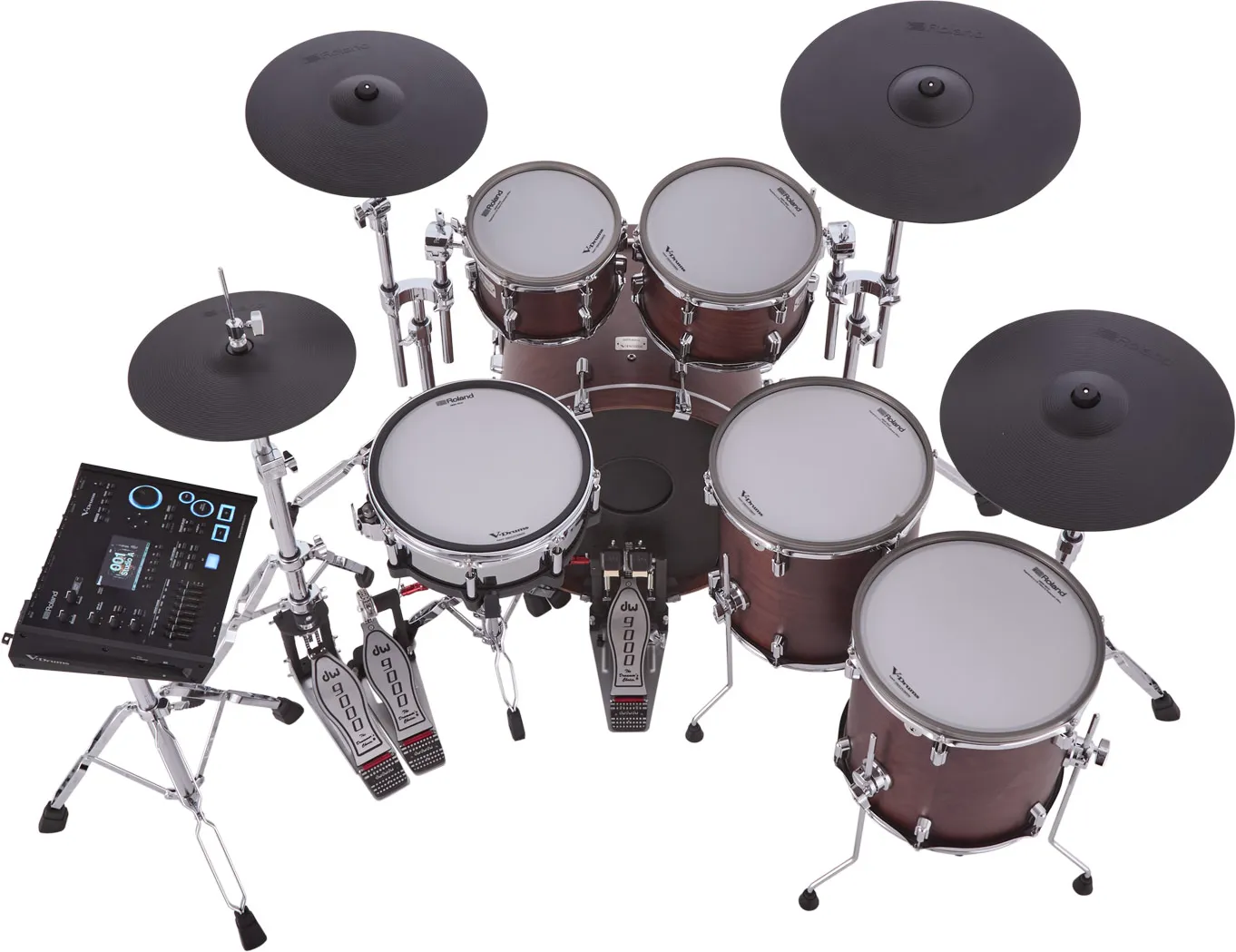 Roland VAD716-SW Electronic Drum Kit – Satin Walnut – Bild 5