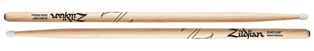 Zildjian Anti-Vibe Drumsticks 7A Nylon Tip Zildjian Anti-Vibe Drumsticks 7A Nylon Tip