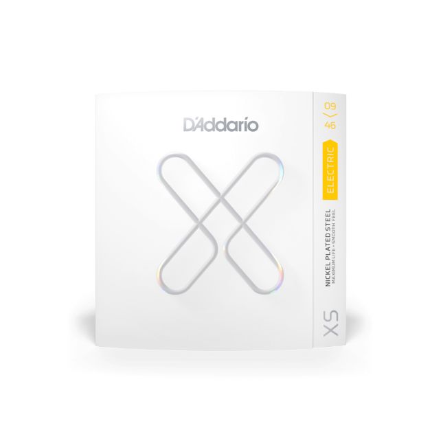 D Addario XS 0946 Electric Nickel Plated Coated Super Light Top/Reg