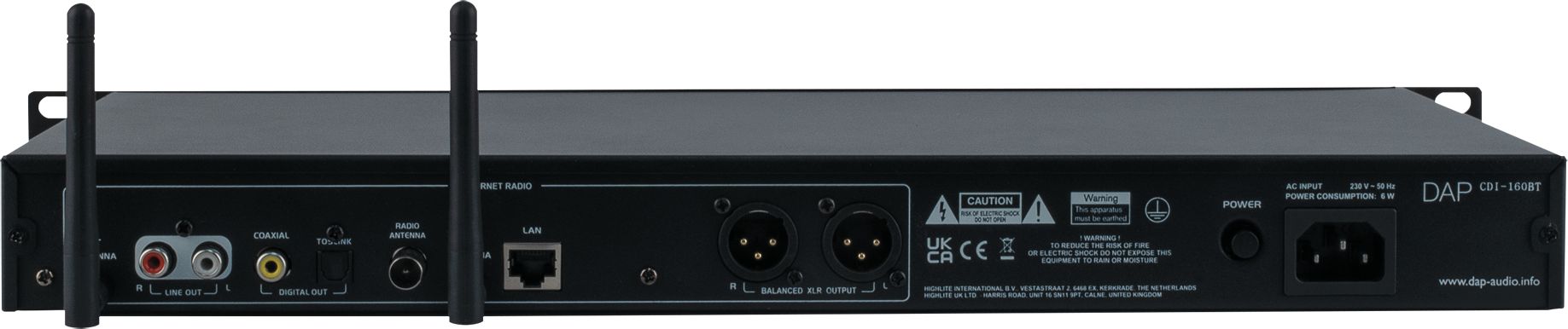 DAP Audio CDI-160BT  – Bild 3