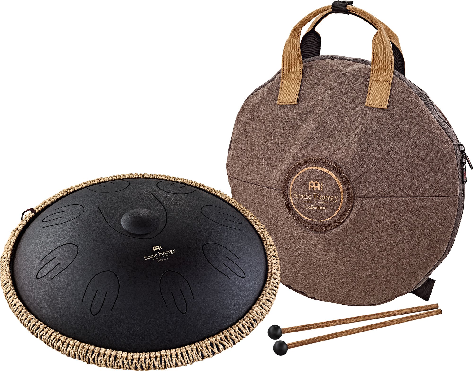 Meinl OSTD1BK Sonic Energy Octave Steel Tongue Drum Black D-Kurd – Bild 3