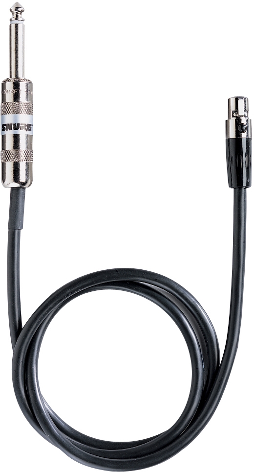 Shure WA 302 Instrumentenkabel TQG auf Klinke Shure WA 302 Instrumentenkabel TQG auf Klinke