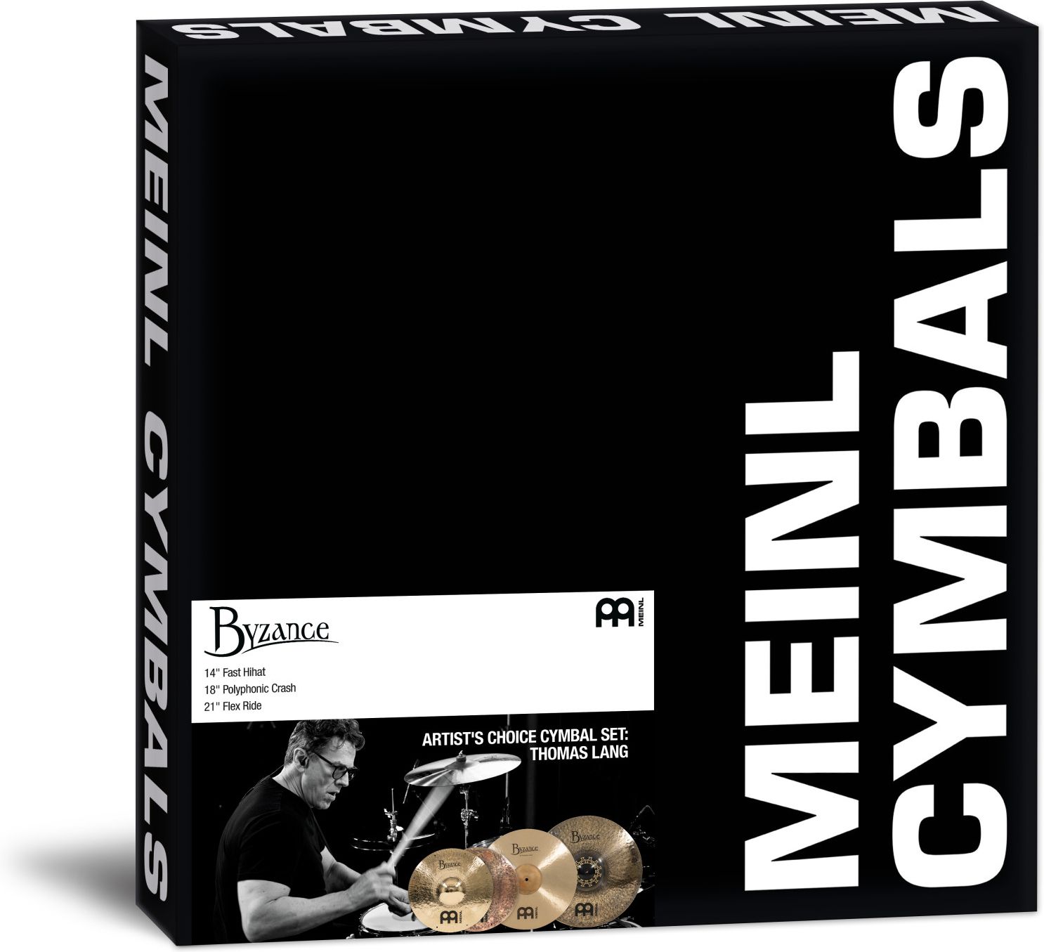 Meinl A-CS7 Byzance Artist's Choice Cymbal Set - Thomas Lang – Bild 6
