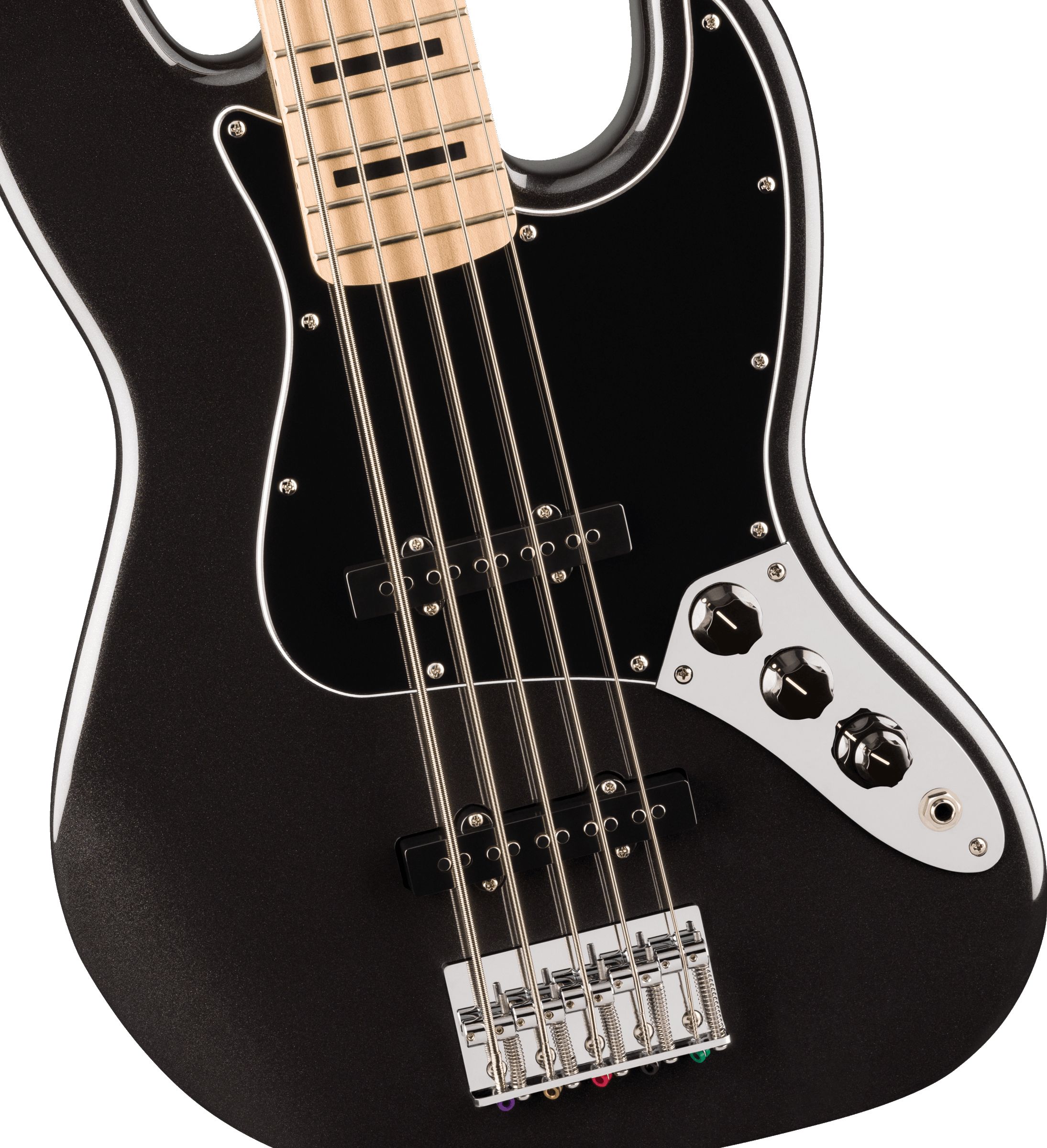 Fender Squier Affinity Jazz Bass Active V Black Metallic/MN – Bild 3