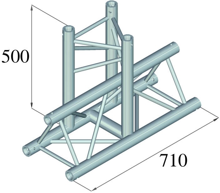 Alutruss TRILOCK 6082AT-35 3-Weg-T-Stück – Bild 2
