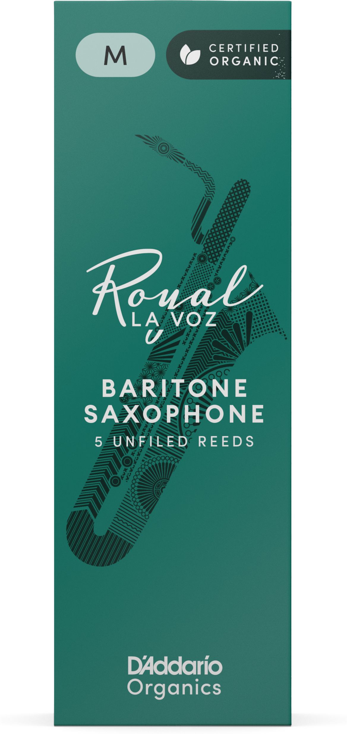 D'Addario Woodwinds Royal La Voz Organic Bariton M