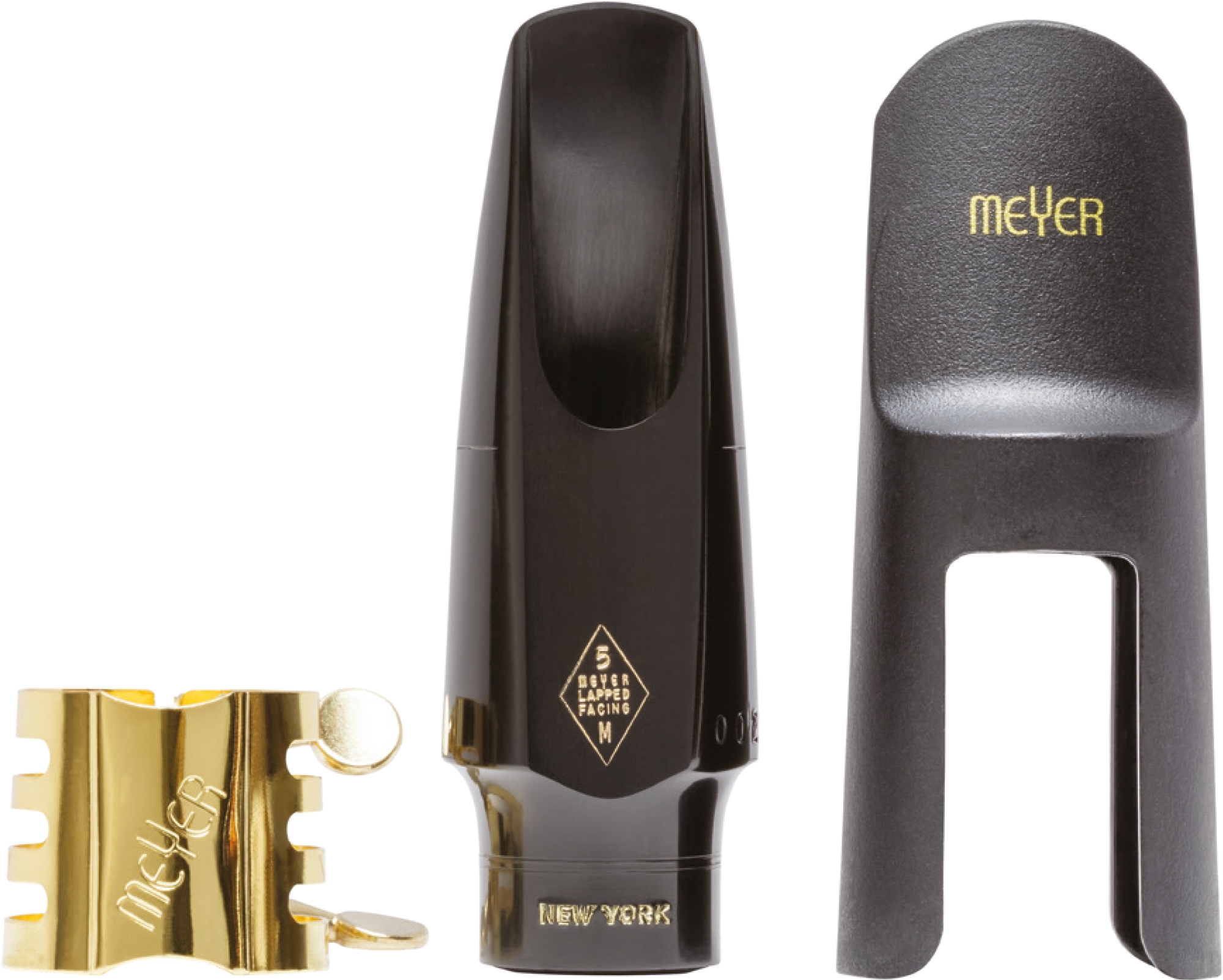 Meyer Kautschuk Mundstück New York 5M – Bild 3
