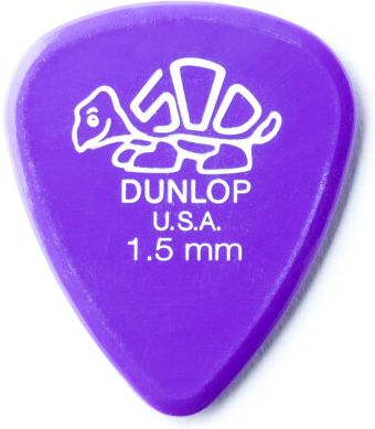 Dunlop Delrin 500 Plektrum 1,50mm Lavender Purple 41R150 Dunlop Delrin 500 Plektrum 1,50mm Lavender Purple 41R150