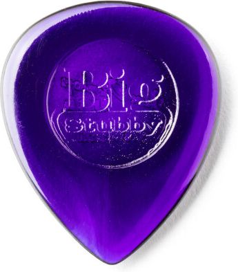 Dunlop Big Stubby Plectrum 3,00mm Dark Purple 475R3