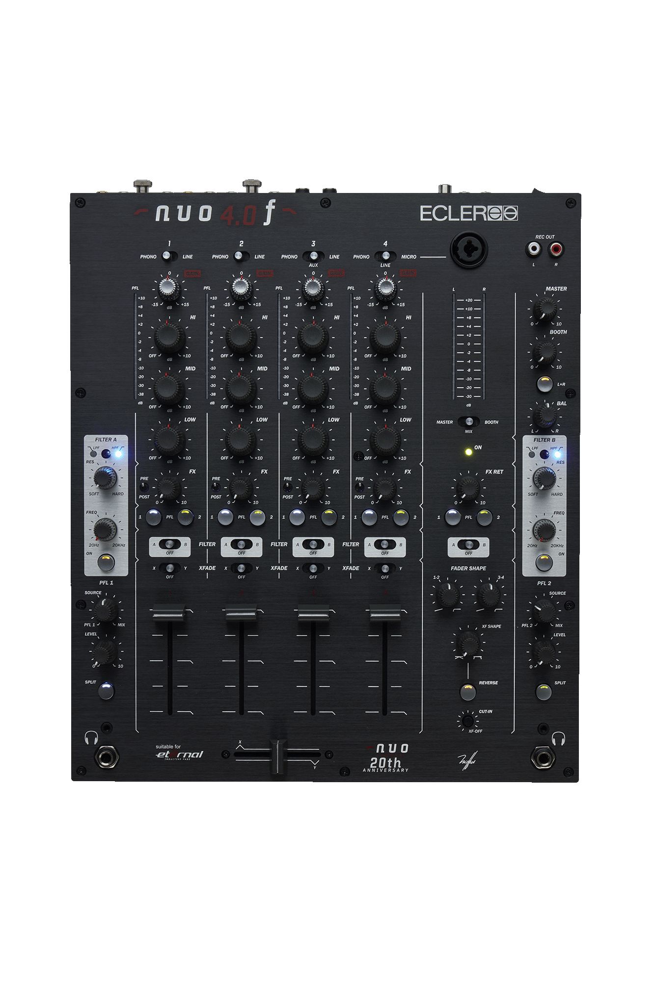 ECLER NUO4.0F (black) (Retoure)