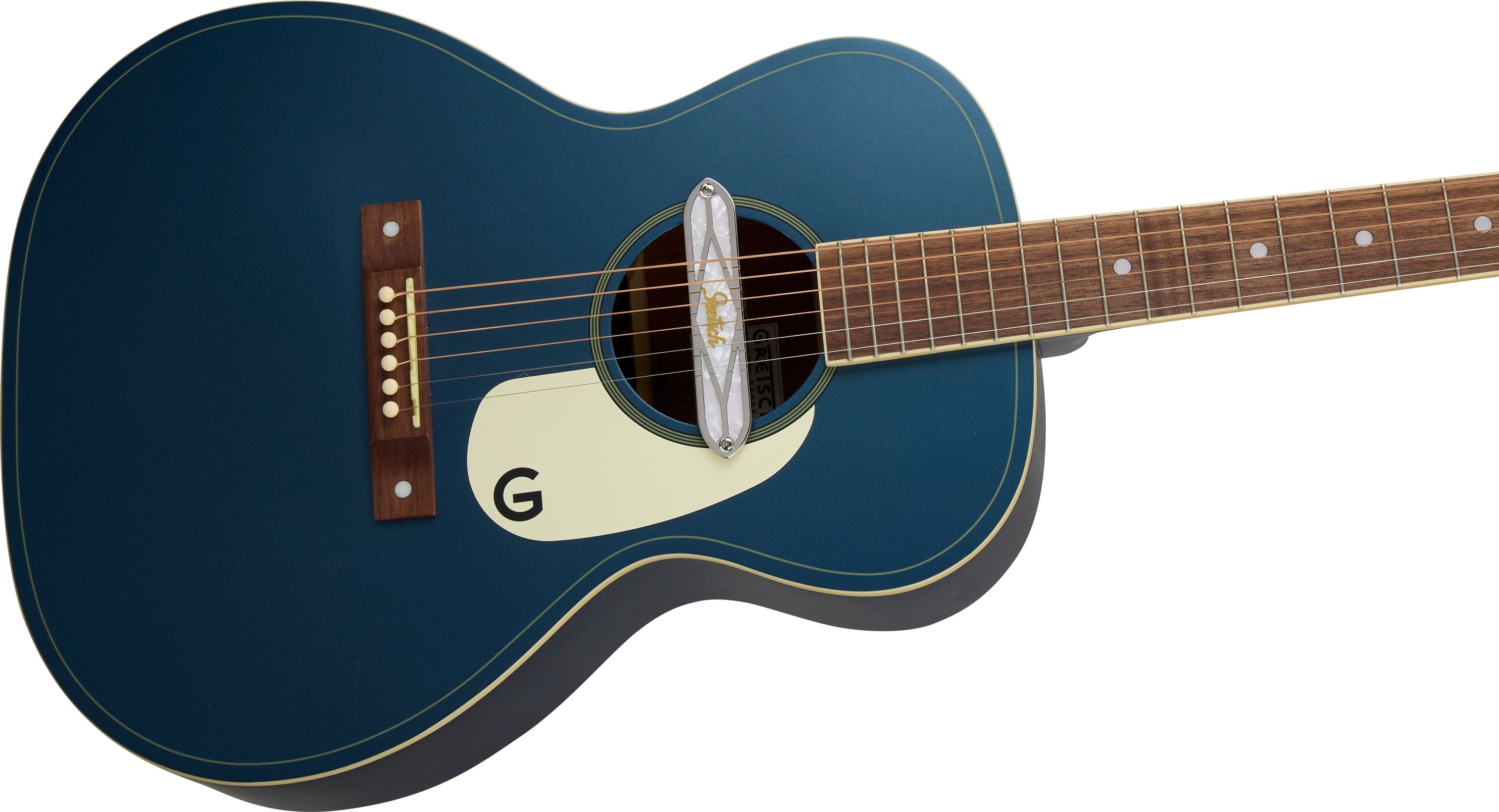 Gretsch Jim Dandy Deltoluxe Concert Dark Denim – Bild 4