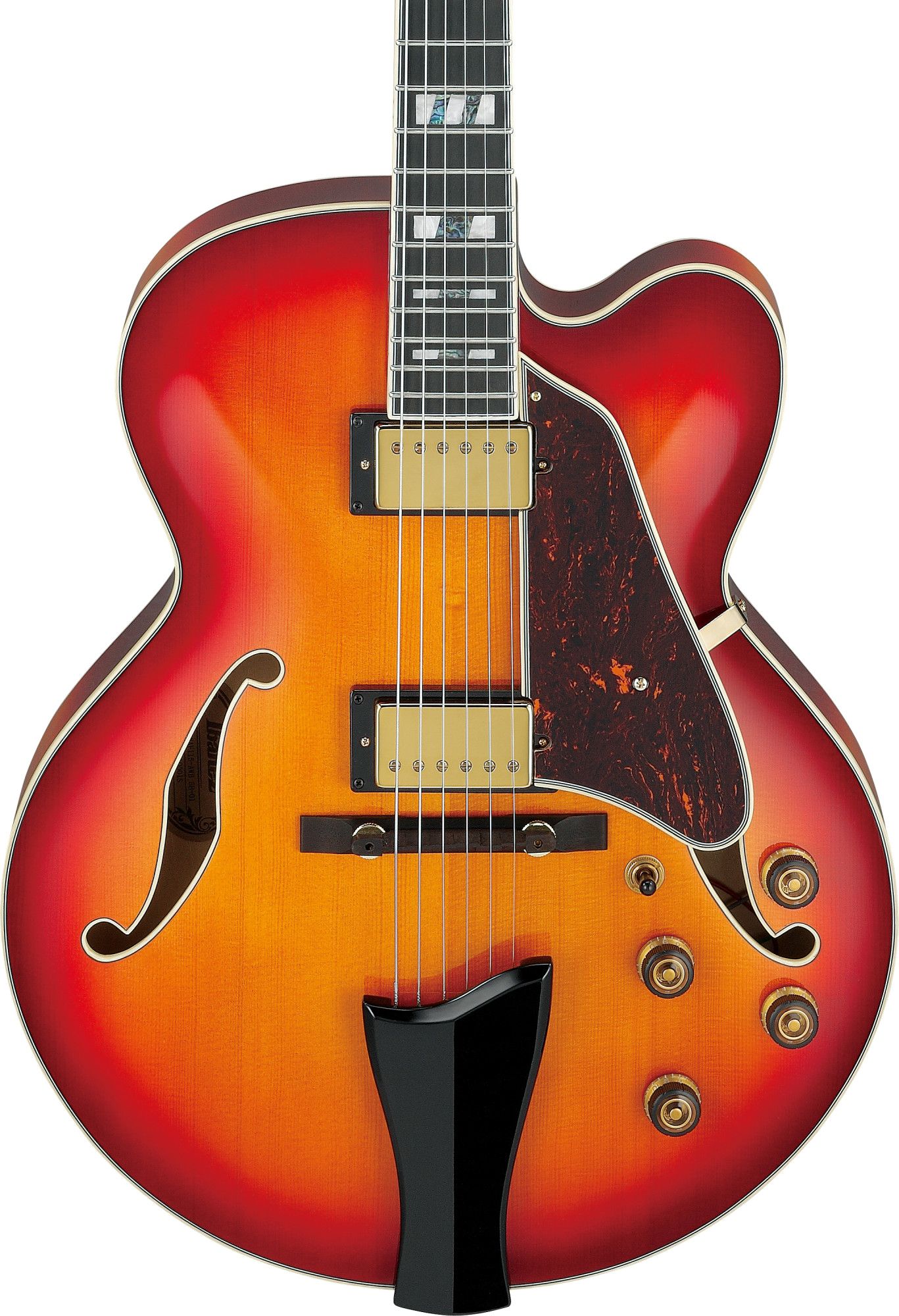 Ibanez AF115-AWB Aged Whiskey Burst – Bild 4