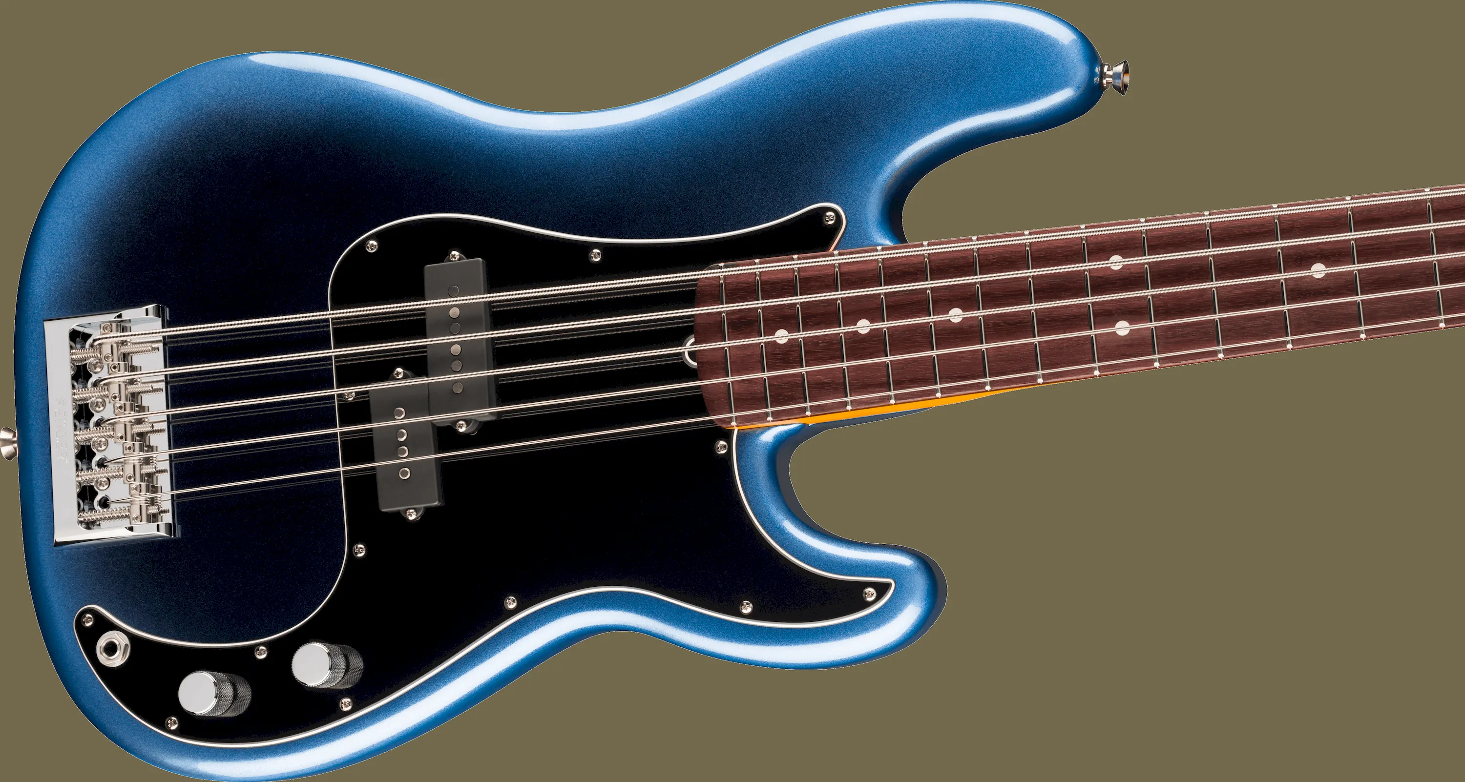 Fender American Professional Precision Bass V Dark Night/RW – Bild 3
