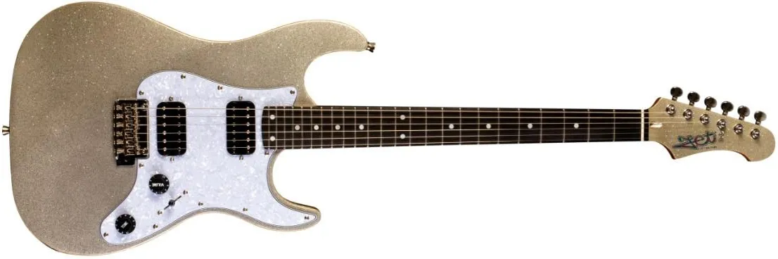 Jet Guitars JS-500 SLS Silver Sparkle